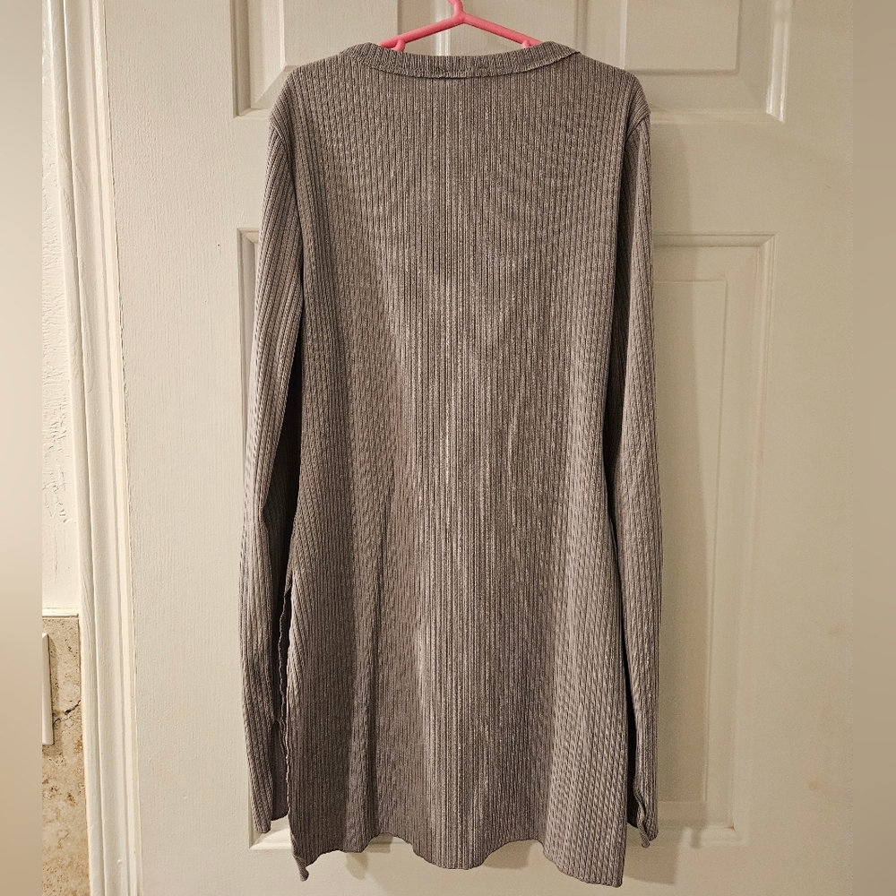 Free People Ribbed L/S Top XS - Picture 3 of 5